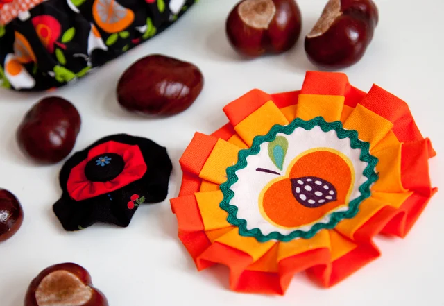 Haarklammer Orden selber nähen