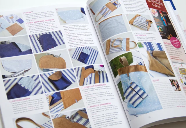 HandMadeKultur Magazin pattydoo Anleitung Shopper