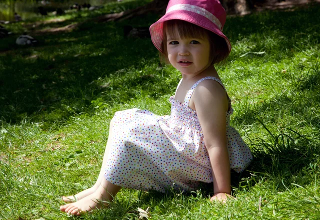 Nähanleitung Kinderkleid mit Smoknähten Nähanleitung Kinderkleid mit Smoknähten
