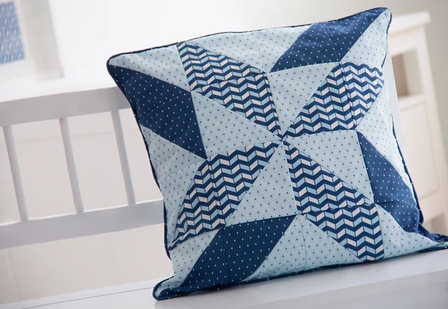 Nähanleitung Patchworkkissen selber nähen