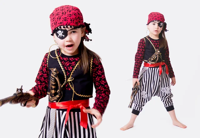 Nähanleitung Piratenweste Faschingskostüm selber nähen