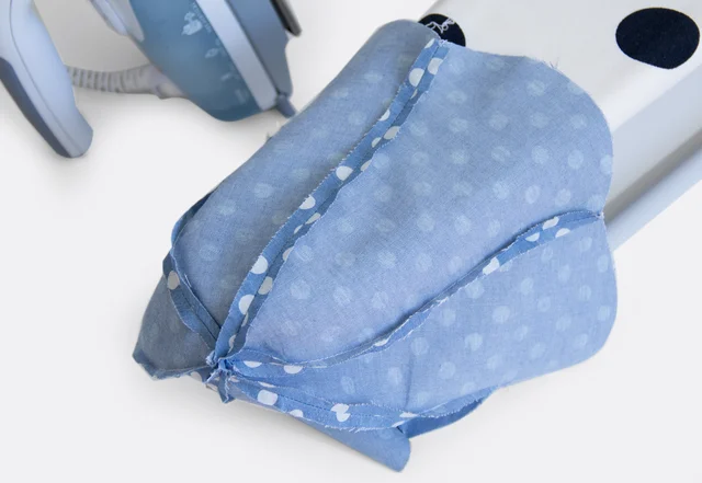 Nähanleitung Sommerhut Kanten bügeln