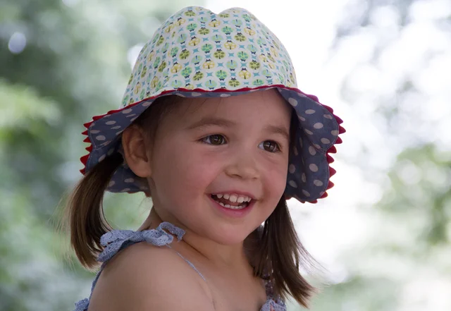 Nähanleitung Sommerhut nähen lernen