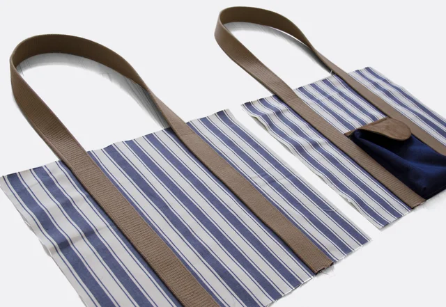 Nähanleitung Umhängetasche Schnittmuster kostenlos Gurtbänder unverdreht