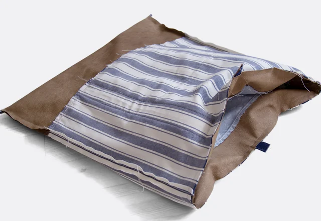 Nähanleitung Umhängetasche Schnittmuster kostenlos Taschenbeutel ineinander