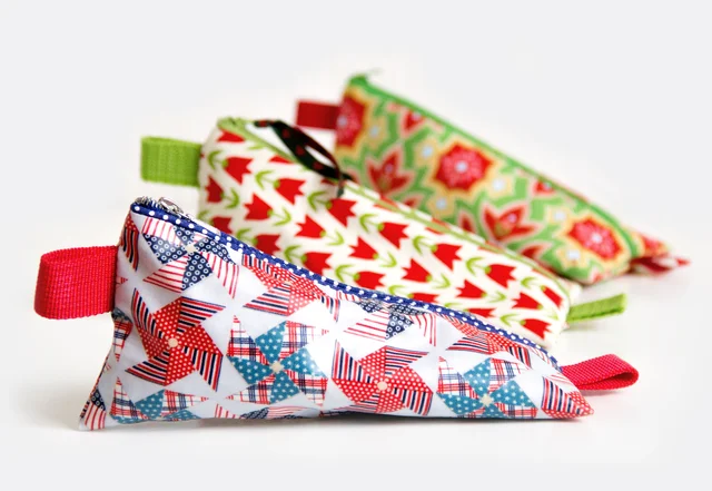 Nähanleitung kostenlos für eine Stiftetasche selber nähen