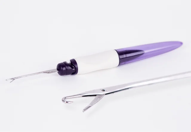 Repassiernadel Fangnadel Faden einziehen