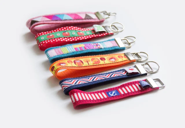 Schlüsselband Nähidee Geschenkidee selber nähen Schlüsselband Nähidee Geschenkidee selber nähen
