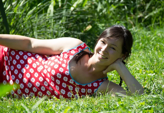 Schnittmuster Damentop nähen lernen