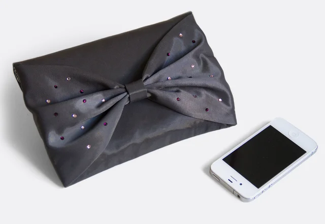 Schnittmuster Handytasche Clutch Glitzersteine