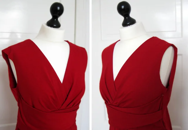 Schnittmuster Kleid Ausschnitt