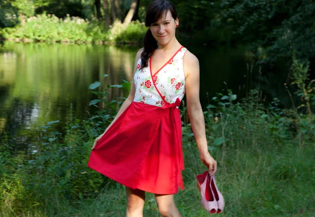 Schnittmuster Kleid DIY selbst genäht Schnittmuster Kleid DIY selbst genäht