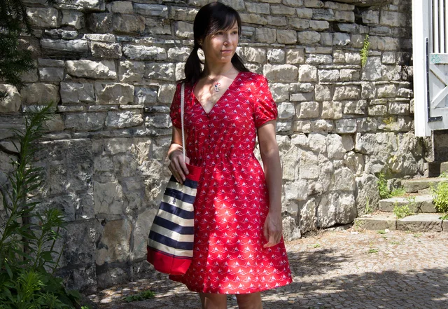 Schnittmuster Kleid Japan Sew-Along Schnittmuster Kleid Japan Sew-Along