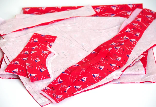 Schnittmuster Kleid Japan Sew-Along Zwischenstand