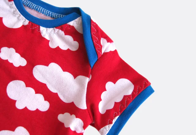 Schnittmuster Regenbogenbody für Babies