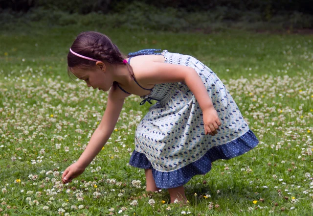 Schnittmuster Smokkleid Geometric Fever Stoffe