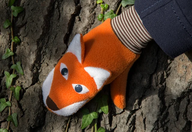 Schnittmuster kostenlos Fuchshandschuhe selber nähen