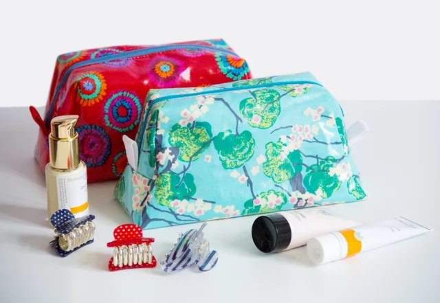 Schnittmuster kostenlos Kosmetiktasche mit Nähvideo nähen lernen