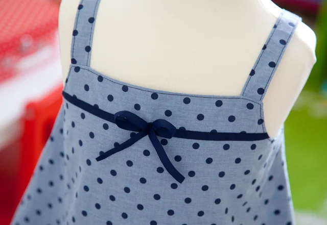 Upcycling-Projekt Bluse wird Kinderkleid