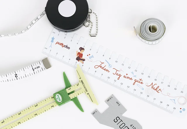 Nähen lernen - Messwerkzeuge