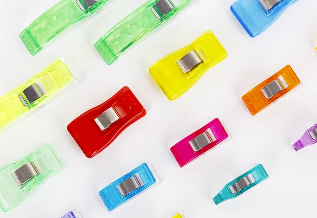 Hilfsmittel  zum Stecken - Nähen lernen - Stecknadeln