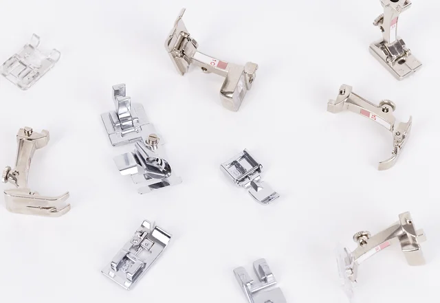 Nähen lernen - Nähmaschinenfüßchen