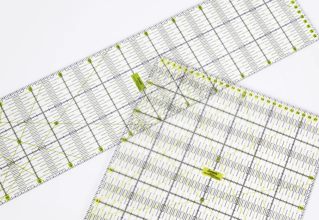 Nähen lernen – Messwerkzeuge – Patchwork Lineale