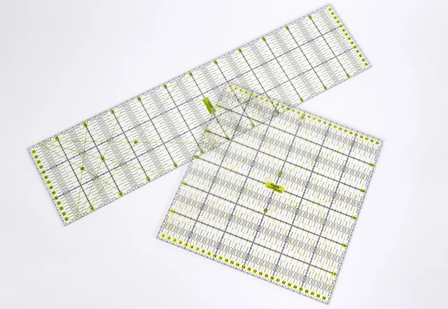 Patchwork Lineale lang und quadratisch - Nähen lernen Patchwork Lineale lang und quadratisch - Nähen lernen