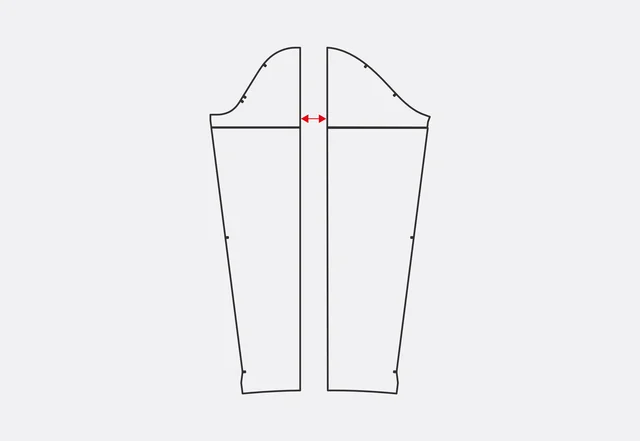 Schnittmuster anpassen Ärmel Weite zufügen