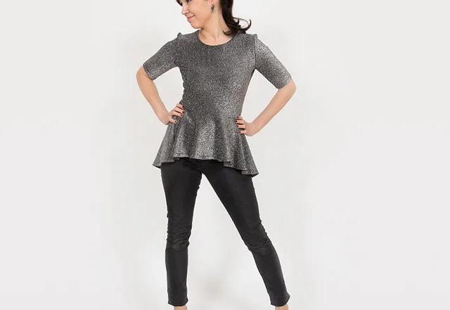 top peplum sewing tutorial