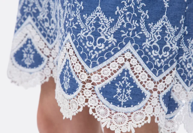 Bordürenstoff zuschneiden Tipps & Tricks