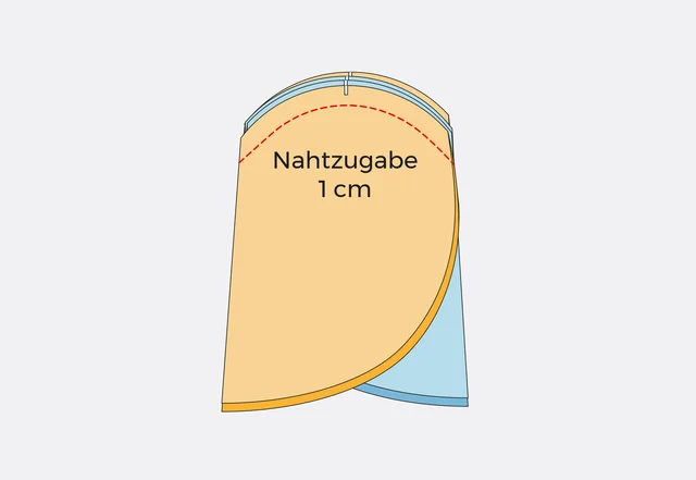 Nähanleitung Eierwärmer Tulpe gewendet