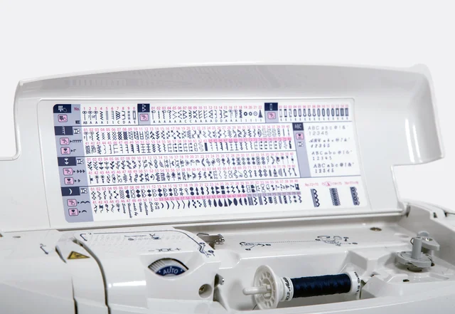 Nähmaschine Juki DX7 Sticharten