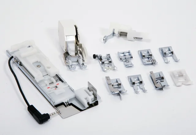 Nähmaschine Juki DX7 Nähfüsse und Zubehör