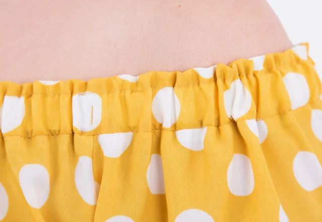 Schnittmuster Bluse mit Carmenausschnitt Gumminbund fixieren