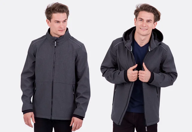 Schnittmuster Softshelljacke Herren selber nähen mit Nähvideo