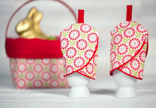 Schnittmuster gratis Oster-Eierwärmer mit Nähanleitung