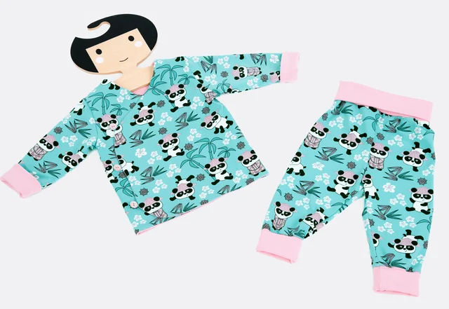 Anleitung Babyset Ausstattung Hose und Jacke DIY