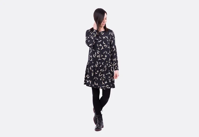 Anleitung Schnittmuster Kleid Rüsche Rockteil Viskose Anleitung Schnittmuster Kleid Rüsche Rockteil Viskose
