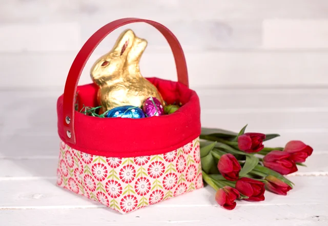 Anleitung Utensilo Osterkorb