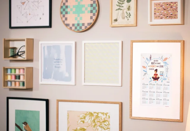 Bilderrahmen Wanddekoration Kalender Nähzimmer Bilderrahmen Wanddekoration Kalender Nähzimmer