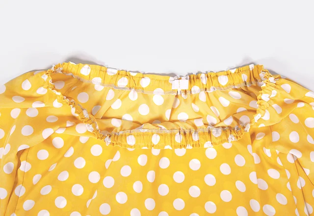 Bluse Carmenausschnitt Gummiband Anleitung