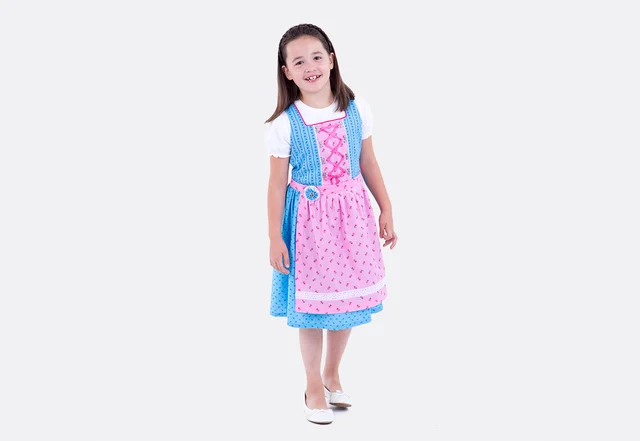 Kinderkleid Dirndl Anleitung