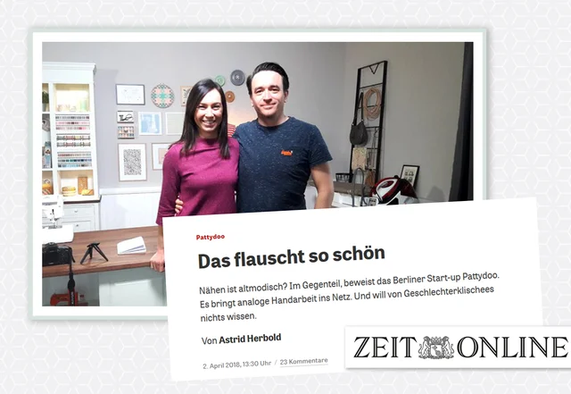 ZEIT online Artikel über pattydoo