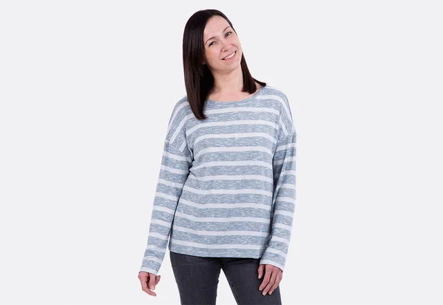 Schnittmuster Strickshirt Oversize