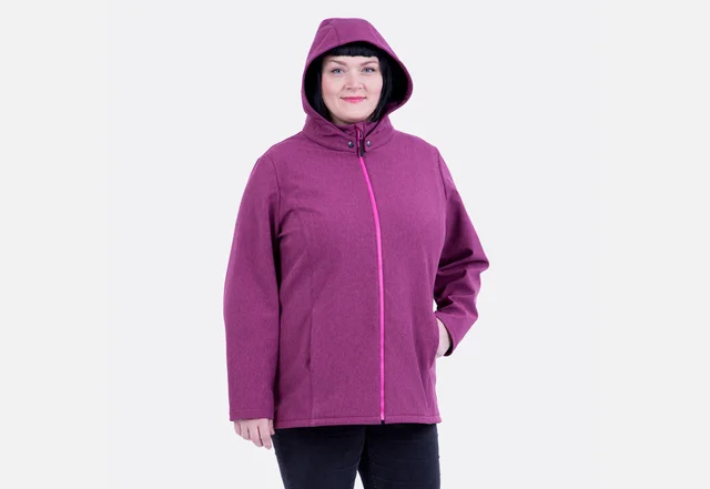 Softshelljacke Schnittmuster Kapuze DIY Anleitung