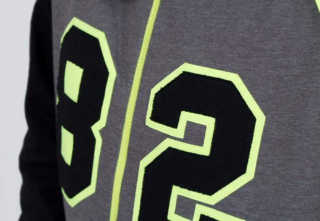 mens hoodie college numbers