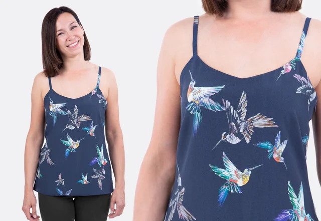 Schnittmuster Anleitung Blusentop