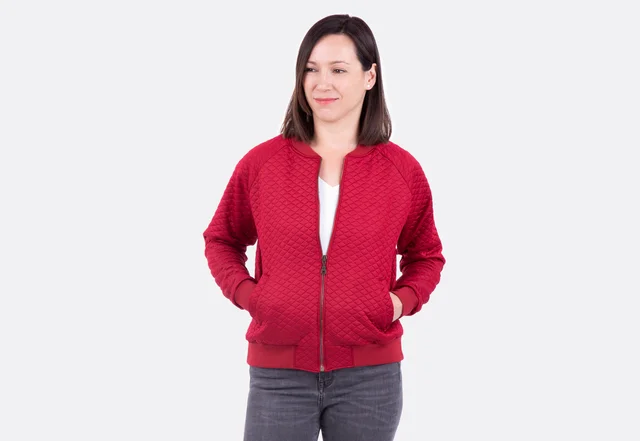 Schnittmuster Blouson Jacke Nähanleitung