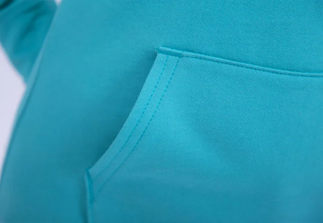 Schnittmuster Damen Hoodie ohne Teilung Anleitung Kängurutasche Naht